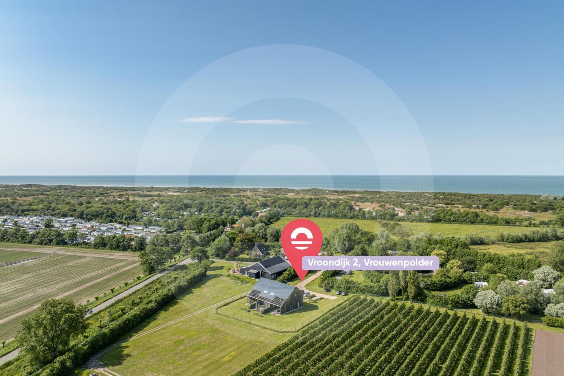Welcome In - Vakantiehuis 6 En 12 Personen, Vroondijk In เฟราเวนโปลเดอร์ ภายนอก รูปภาพ